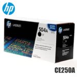 Tóner HP 504A original CE250A negro