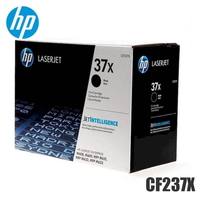 Tóner HP 37X original CF237X alto rendimiento