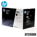 Tóner HP 80XD original CF280XD alto rendimiento dual pack