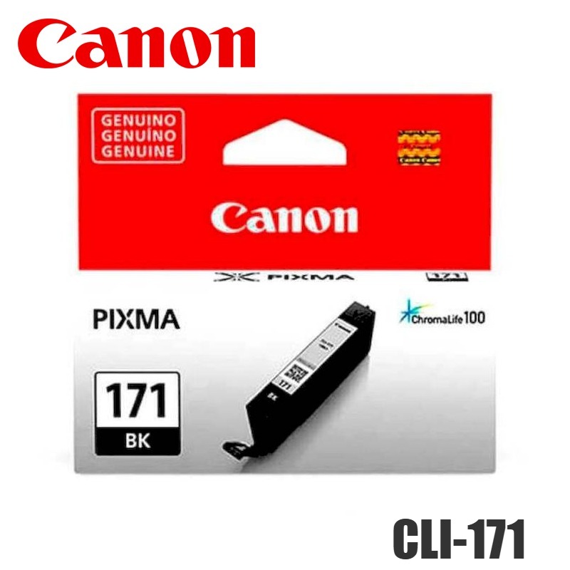 Cartucho de Tinta Canon CLI-171 Black