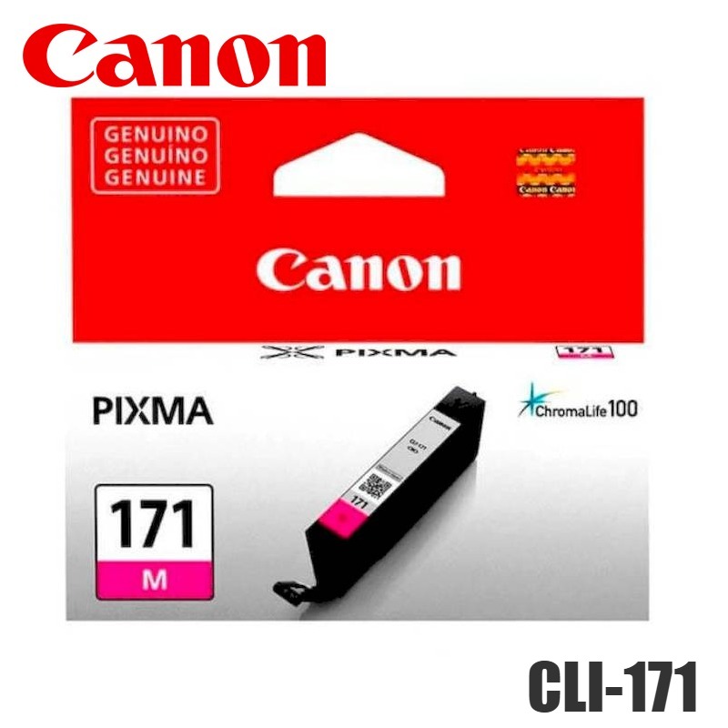 Cartucho de Tinta Canon CLI-171 Magenta