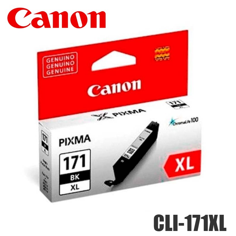Cartucho de Tinta Canon CLI-171XL alta capacidad Black