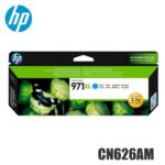 Tinta HP 971XL original CN626AM Cyan