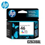 Tinta HP 46 original CZ638AL Tricolor