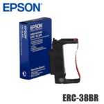Cinta Epson ERC-38BR original Negro sobre Rojo
