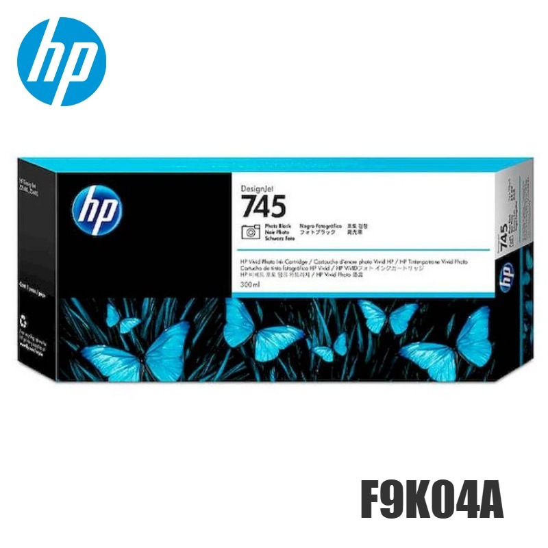 Tinta HP 745A original F9K04A Photo Black