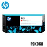 Tinta HP 745A original F9K06A Chrom Red