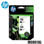 Tinta HP 46 original M0H61AL Negro Two Pack