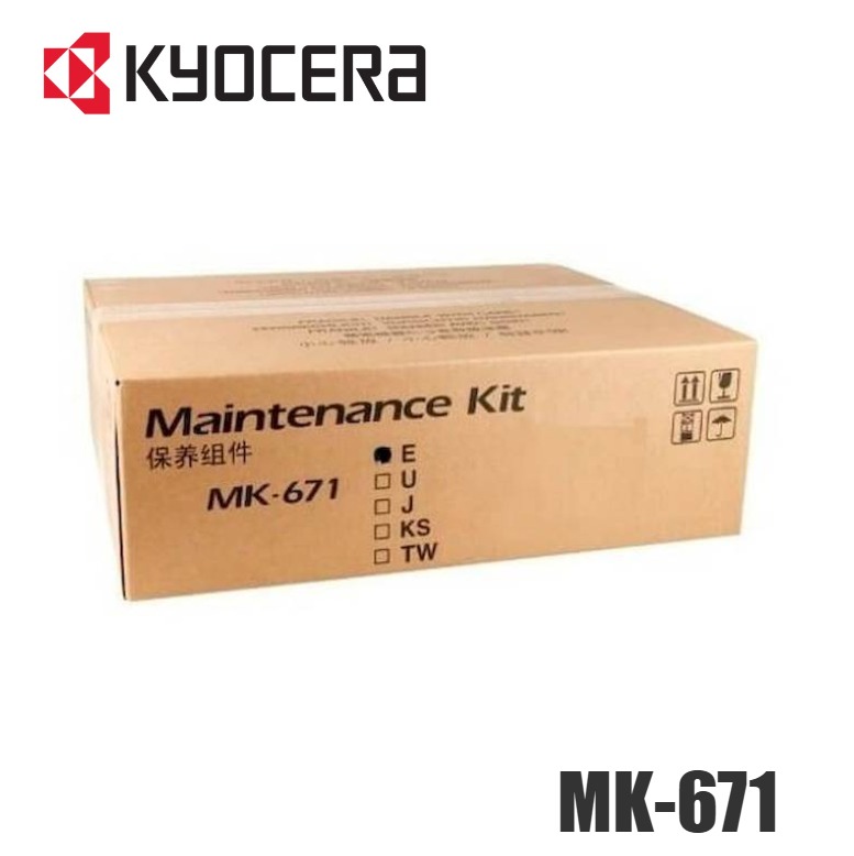 Kit de Mantenimiento Kyocera MK-671 Negro