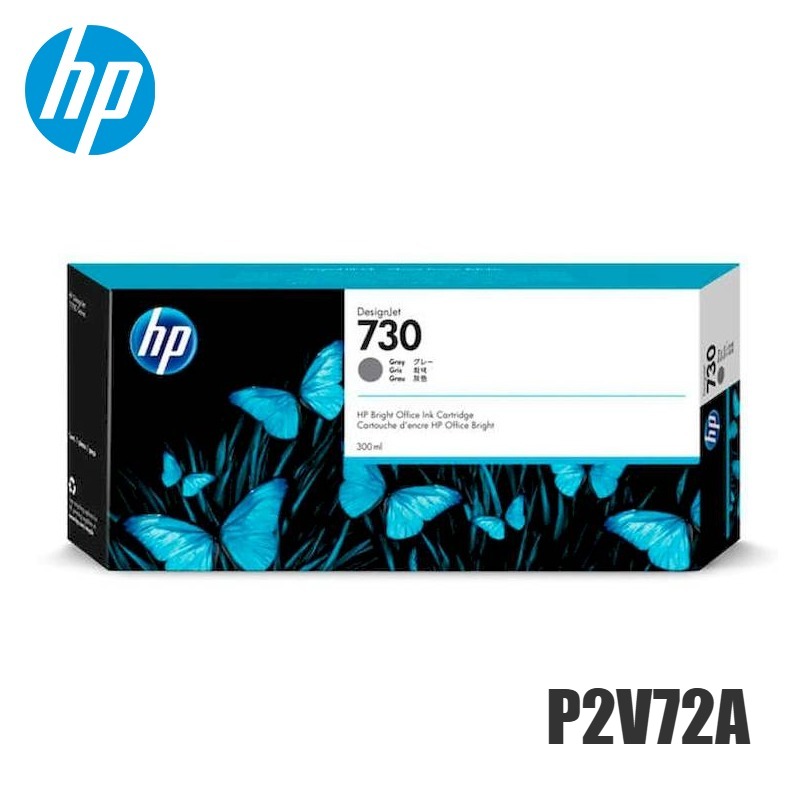 Tinta HP 730 original P2V72A Gray