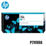 Tinta HP 746 original P2V80A Cian