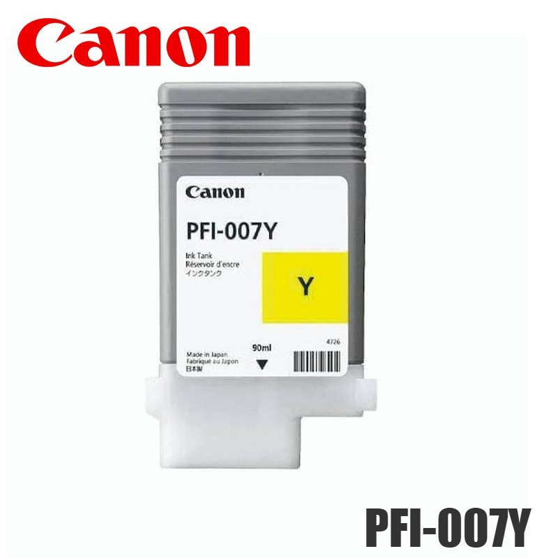 Cartucho de Tinta Canon PFI-007Y Yellow