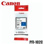 Cartucho de Tinta Canon PFI-102C Cyan