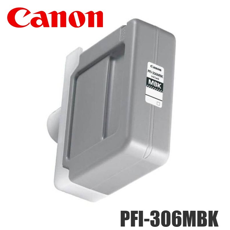 Cartucho de Tinta Canon PFI-306MBK Matte Black