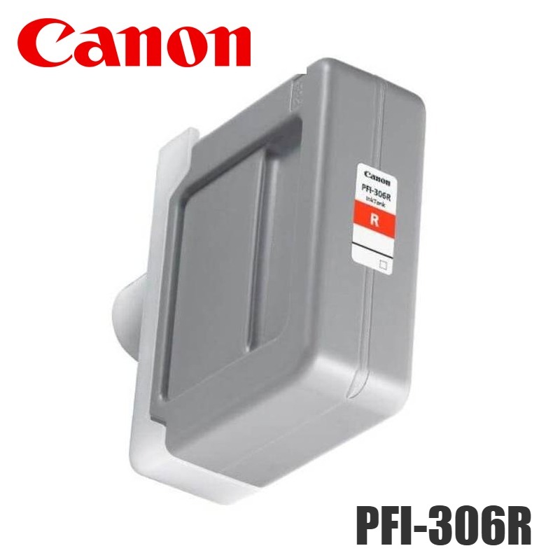 Cartucho de Tinta Canon PFI-306R Rojo
