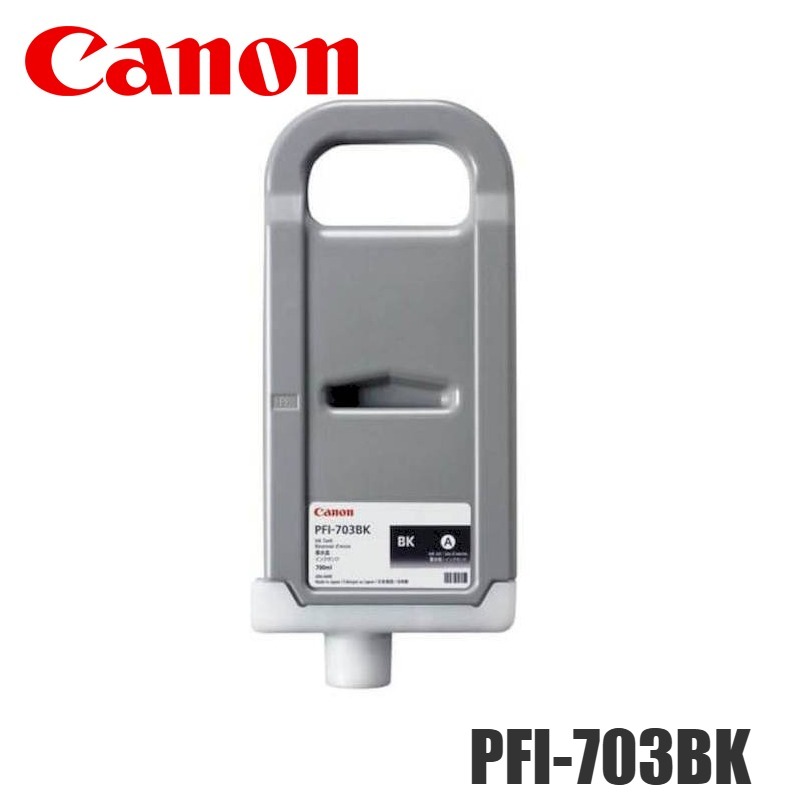 Cartucho de Tinta Canon PFI-703BK Black