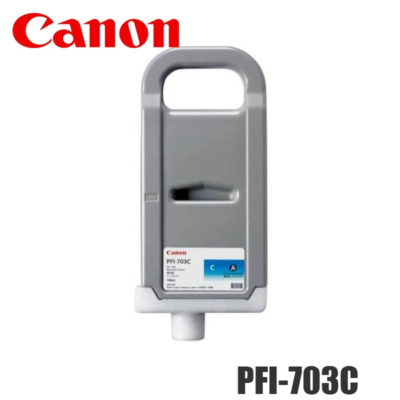 Cartucho de Tinta Canon PFI-703C Cyan