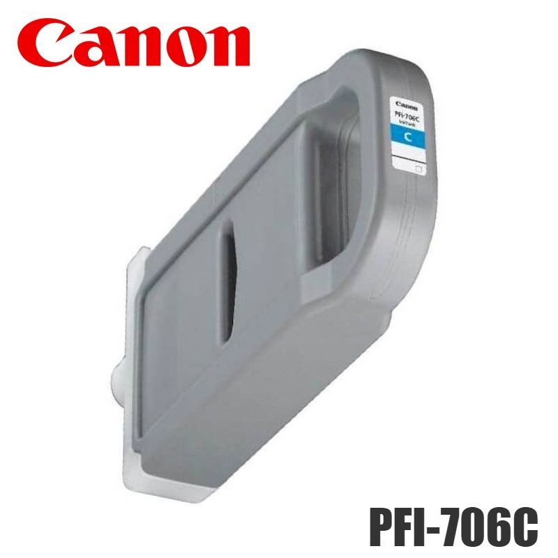 Cartucho de Tinta Canon PFI-706C Cyan