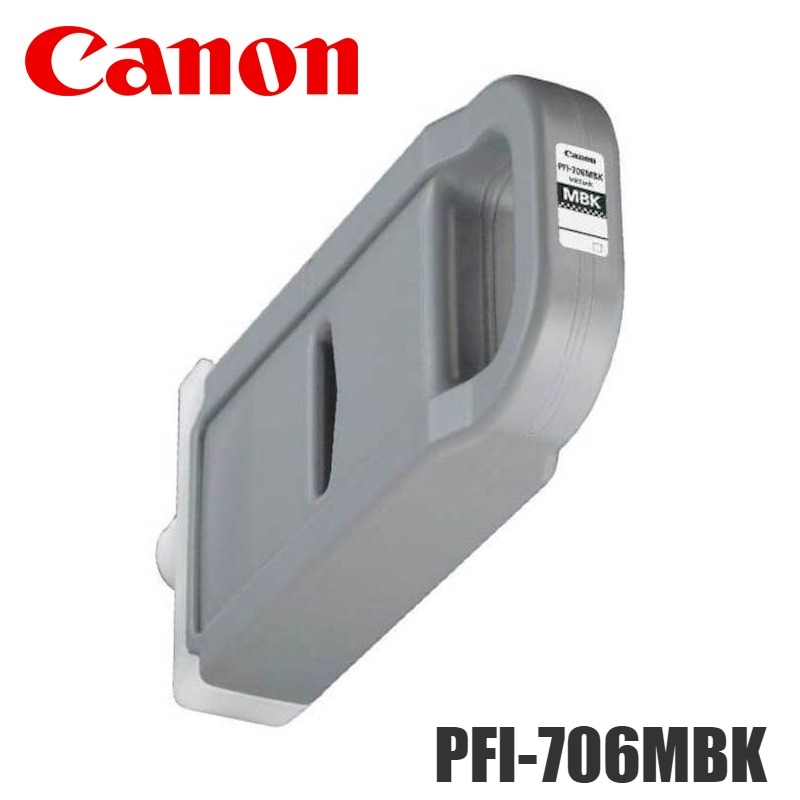 Cartucho de Tinta Canon PFI-706MBK Matte Black