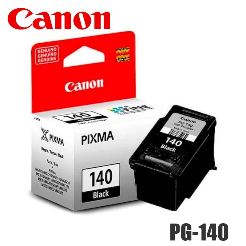 Cartucho de Tinta Canon PG-140 Negro