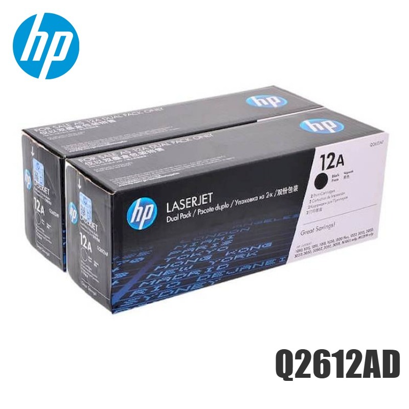 Tóner HP 12AD negro Q2612AD original
