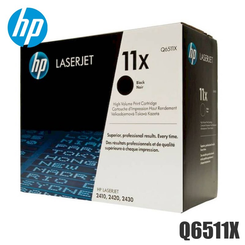 Tóner HP Q6511X Negro 11X original