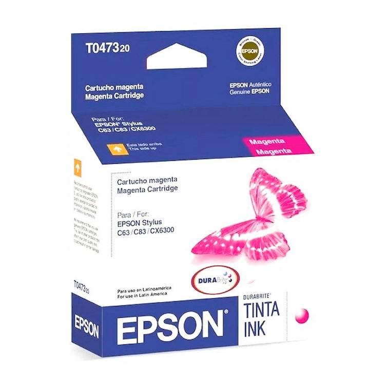 Tinta Epson T047320 original T0473 Magenta