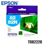 Tinta Epson T082220 original T0822 Cyan