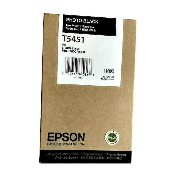 Tinta Epson T545100 original T5451 Photo dye Black
