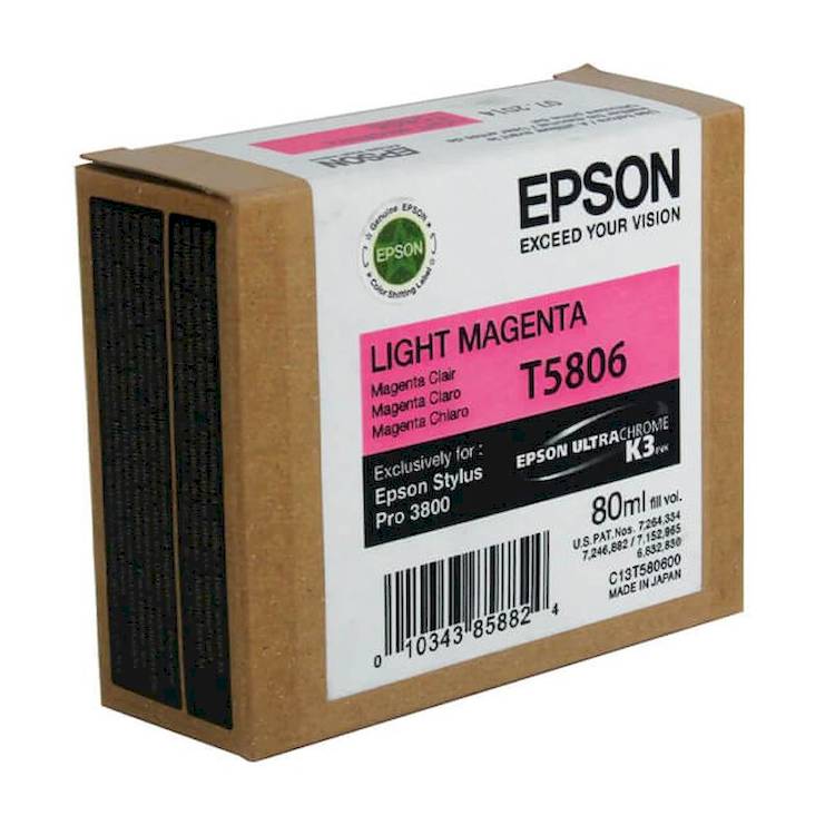 Cartucho de tinta Epson T580600 Light Magenta