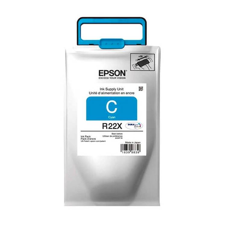Tinta Epson R22X cyan para R8590 original