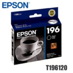 Tinta Epson T196120 original T1961 Negro