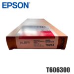 Tinta Epson T606300 original T6063 Magenta