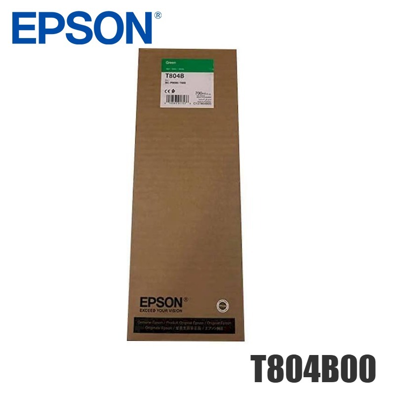Tinta Epson T804B original T804B00 Verde