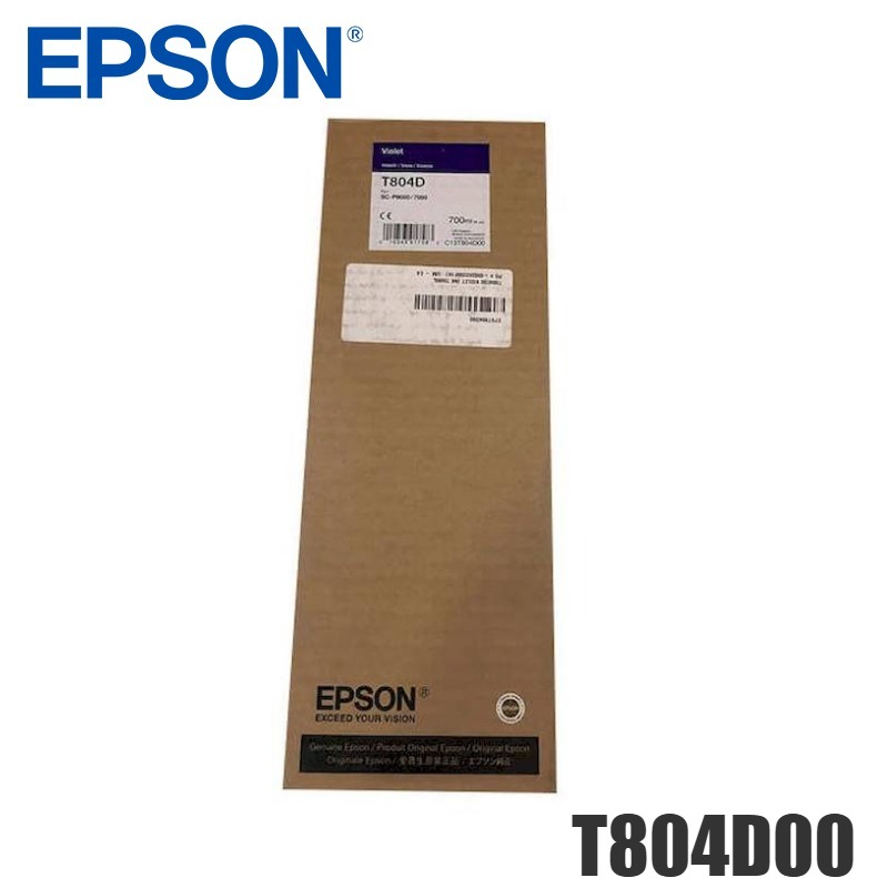 Tinta Epson T804D original T804D00 Violeta