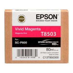 Tinta Epson T8503 original T850300 Magenta Vivo