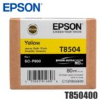 Tinta Epson T8504 original T850400 Amarillo