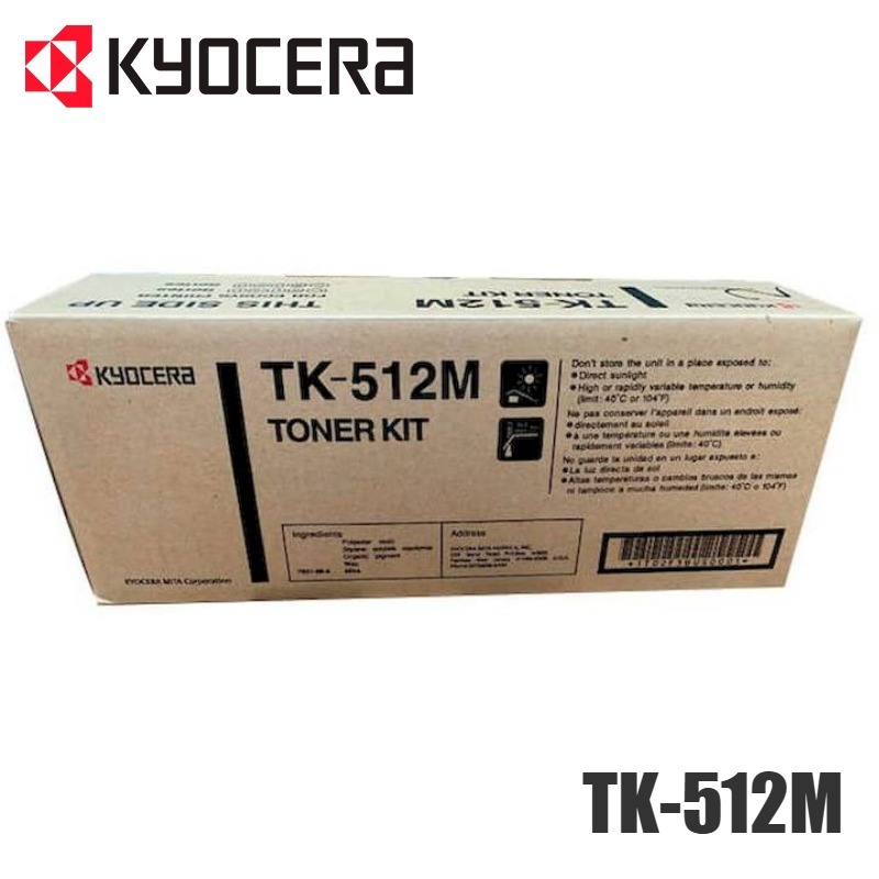 Tóner Kyocera TK-512M original Magenta