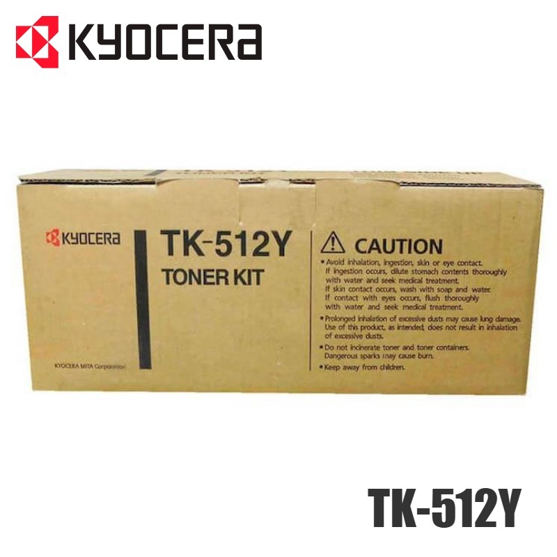 Tóner Kyocera TK-512Y original Yellow