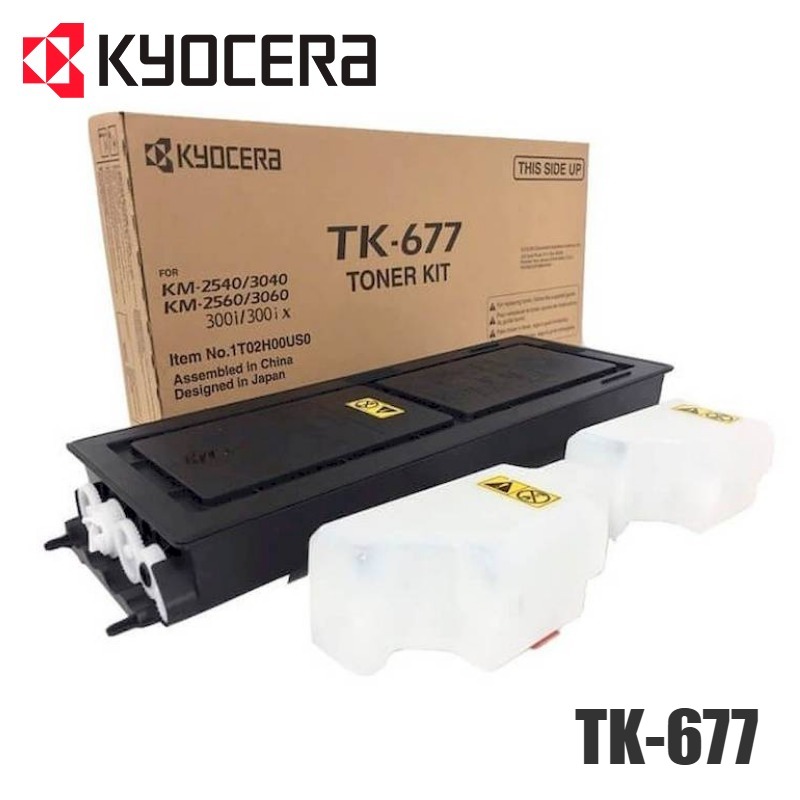 Tóner Kyocera TK-677 original Negro