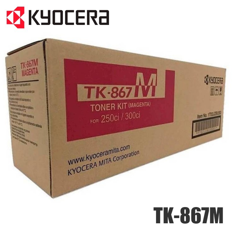 Tóner Kyocera TK-867M original Magenta
