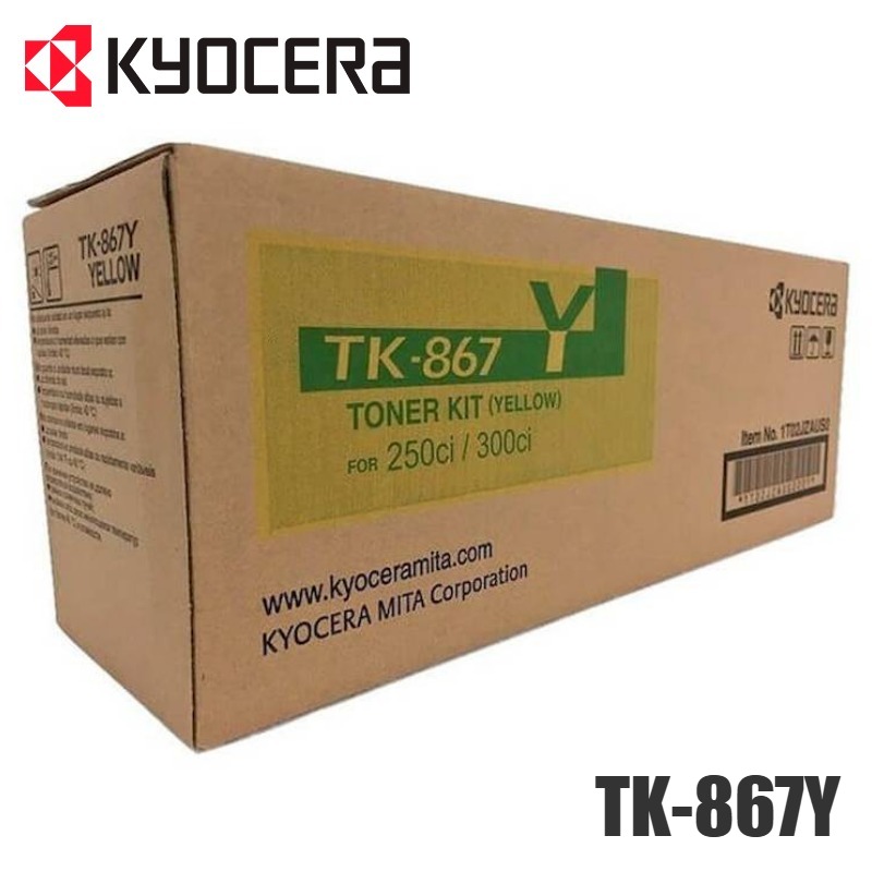 Tóner Kyocera TK-867Y original Yellow