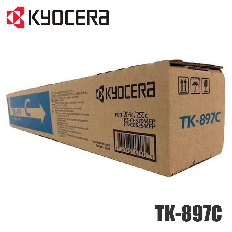 Tóner Kyocera TK-897C original Cyan