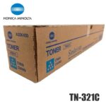 Tóner Konica Minolta TN-321C original Cian