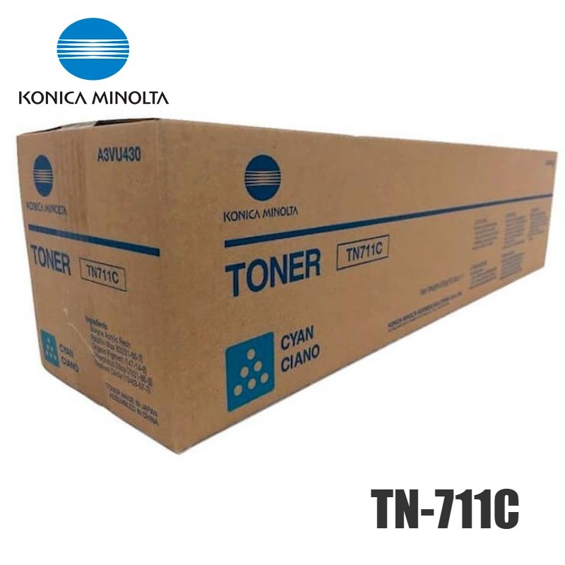 Tóner Konica Minolta TN-711C original Cyan