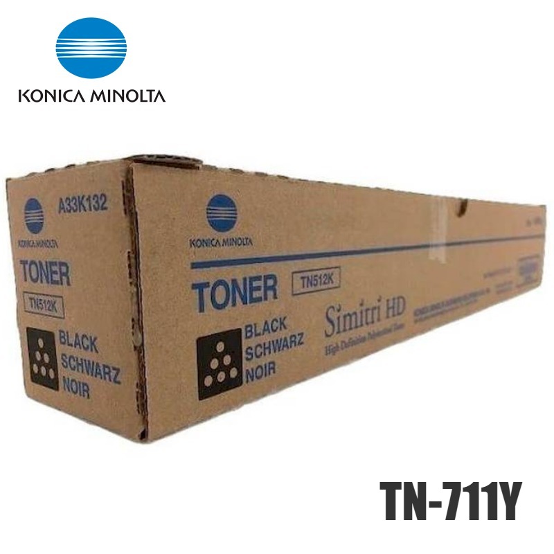 Tóner Konica Minolta TN-711Y original Yellow
