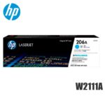 Toner HP 206A Original Cyan (W2111A) Color LaserJet Pro M255, M282 | 1250 Pag