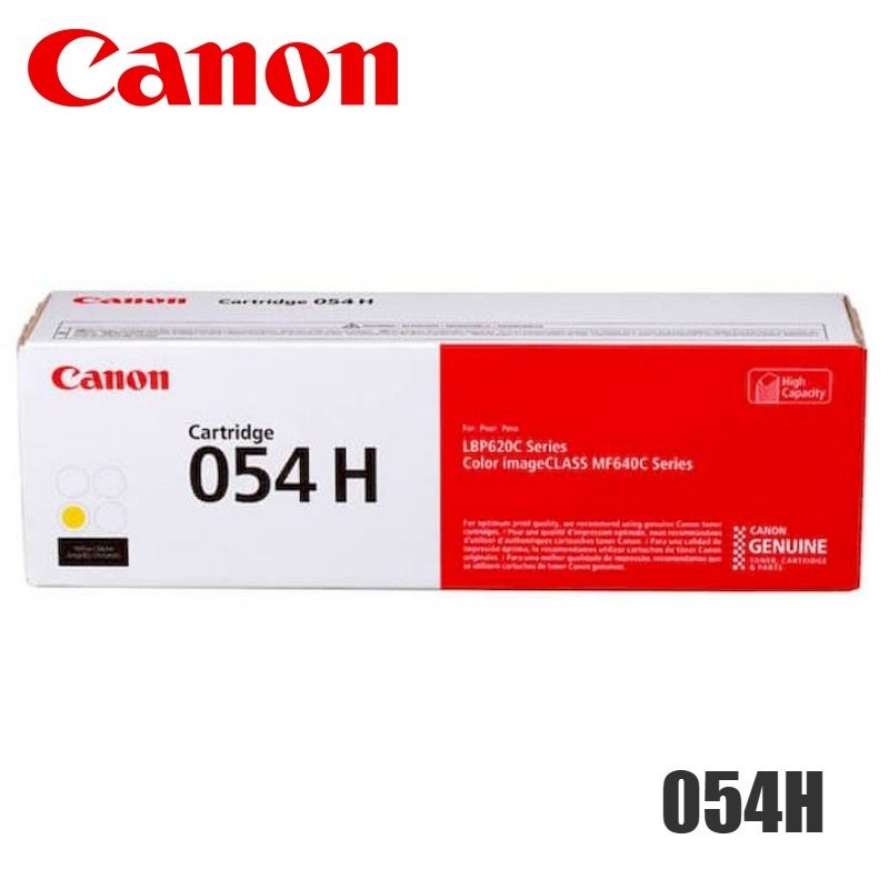 Toner Canon 054H Yellow Alta Capacidad