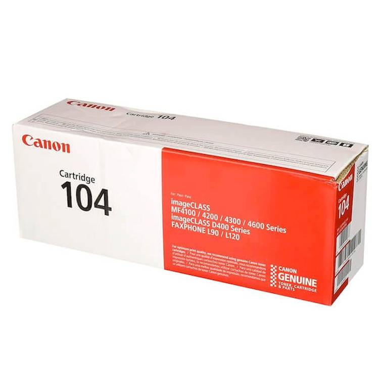 Tóner Canon 104 original Negro