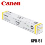 Toner Canon GPR-51 original Yellow